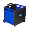 Bazic Products BAZIC Folding Cart on Wheels w/Lid Cover, 16 x 18 x 15in, Black/Blue 2197 - alternate 6